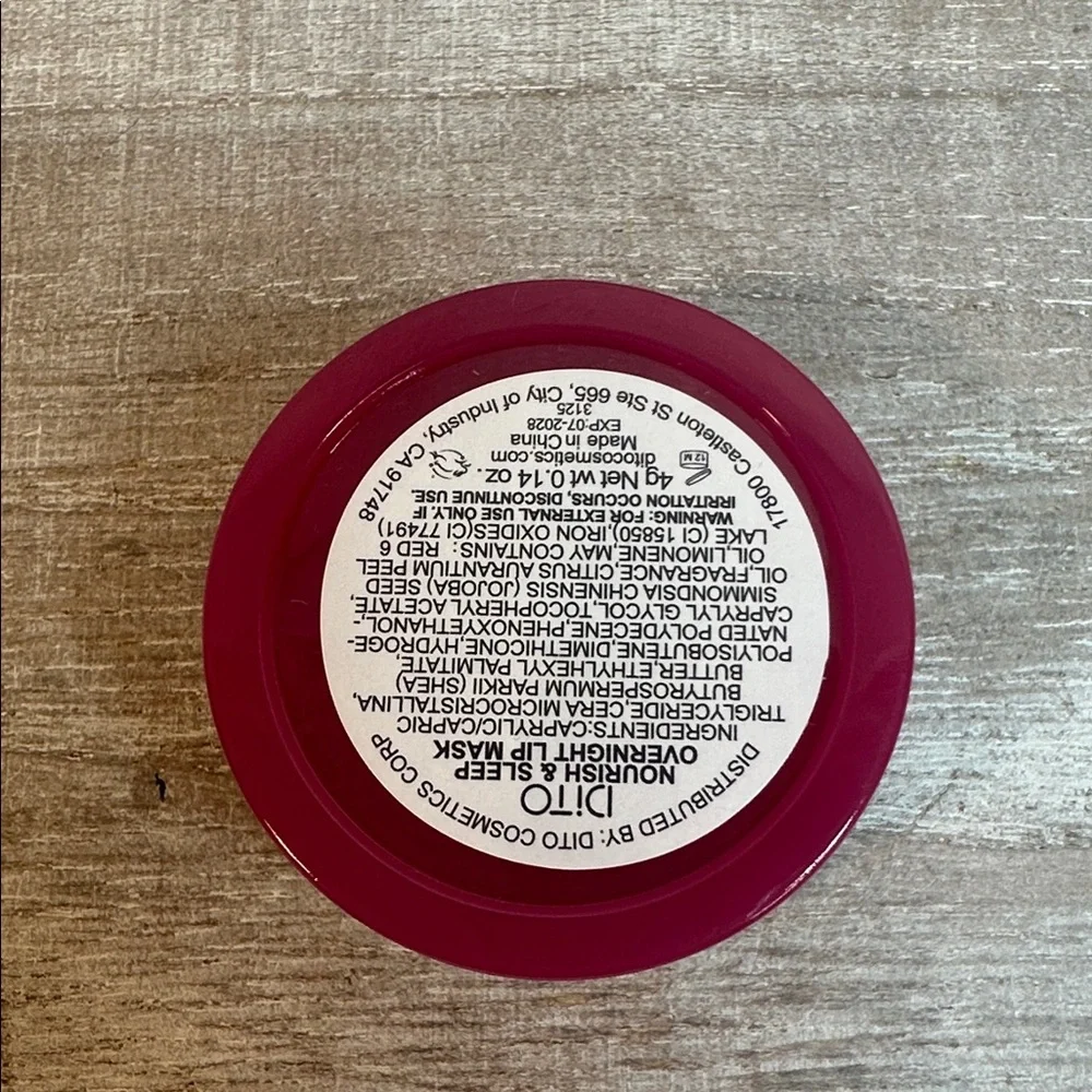 $5 🌙 Dito Nourish &‎ Sleep Overnight Lip Nourish Mask